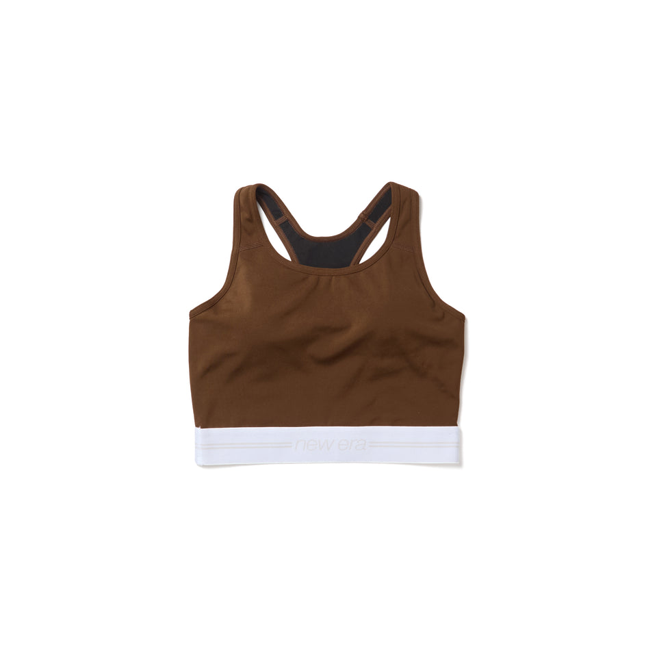 Women's ブラトップ Waist Logo ブラウン｜パフォーマンスアパレル | NEW ERA ニューエラ公式オンラインストア