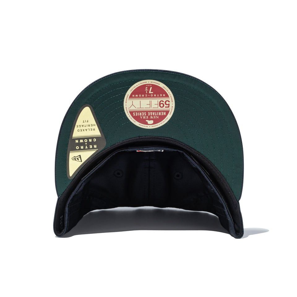 RC 59FIFTY Flat Visor 59FIFTY Day ニューヨーク・ヤンキース 1922-1933 サテン ネイビー | NEW ERA ニューエラ公式オンラインストア