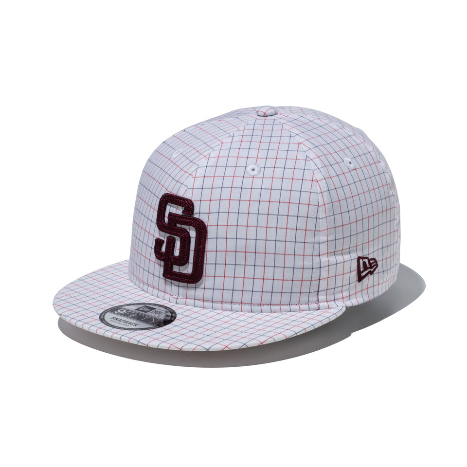 9FIFTY ソフトバックラム Soft Buckram Father's Day サンディエゴ・パドレス チェーンステッチ チェック マルチカラー | NEW ERA ニューエラ公式オンラインストア