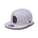 9FIFTY ソフトバックラム Soft Buckram Father's Day サンディエゴ・パドレス チェーンステッチ チェック マルチカラー | NEW ERA ニューエラ公式オンラインストア