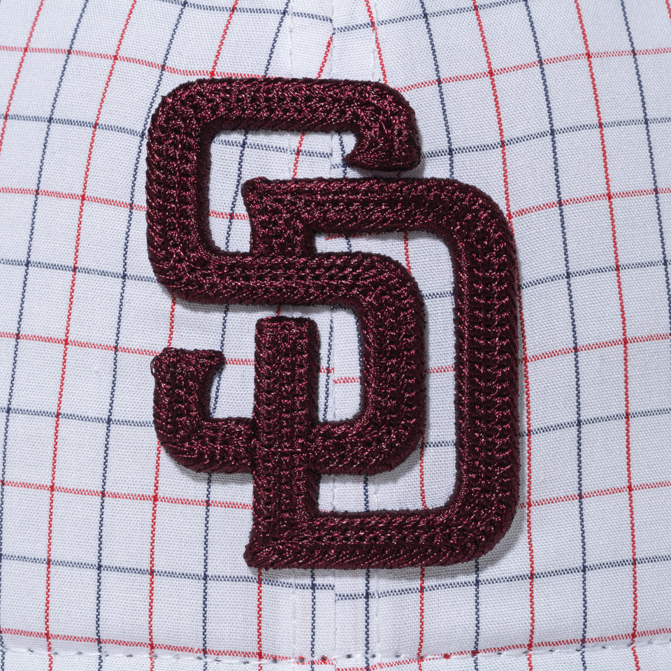 9FIFTY ソフトバックラム Soft Buckram Father's Day サンディエゴ・パドレス チェーンステッチ チェック マルチカラー | NEW ERA ニューエラ公式オンラインストア