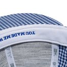 9FIFTY ソフトバックラム Soft Buckram Father's Day ニューヨーク・ヤンキース チェーンステッチ ブルーギンガムチェック | NEW ERA ニューエラ公式オンラインストア
