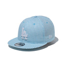 9FIFTY ソフトバックラム Soft Buckram Father's Day ロサンゼルス・ドジャース チェーンステッチ ライトブルーギンガムチェック | NEW ERA ニューエラ公式オンラインストア