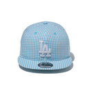 9FIFTY ソフトバックラム Soft Buckram Father's Day ロサンゼルス・ドジャース チェーンステッチ ライトブルーギンガムチェック | NEW ERA ニューエラ公式オンラインストア