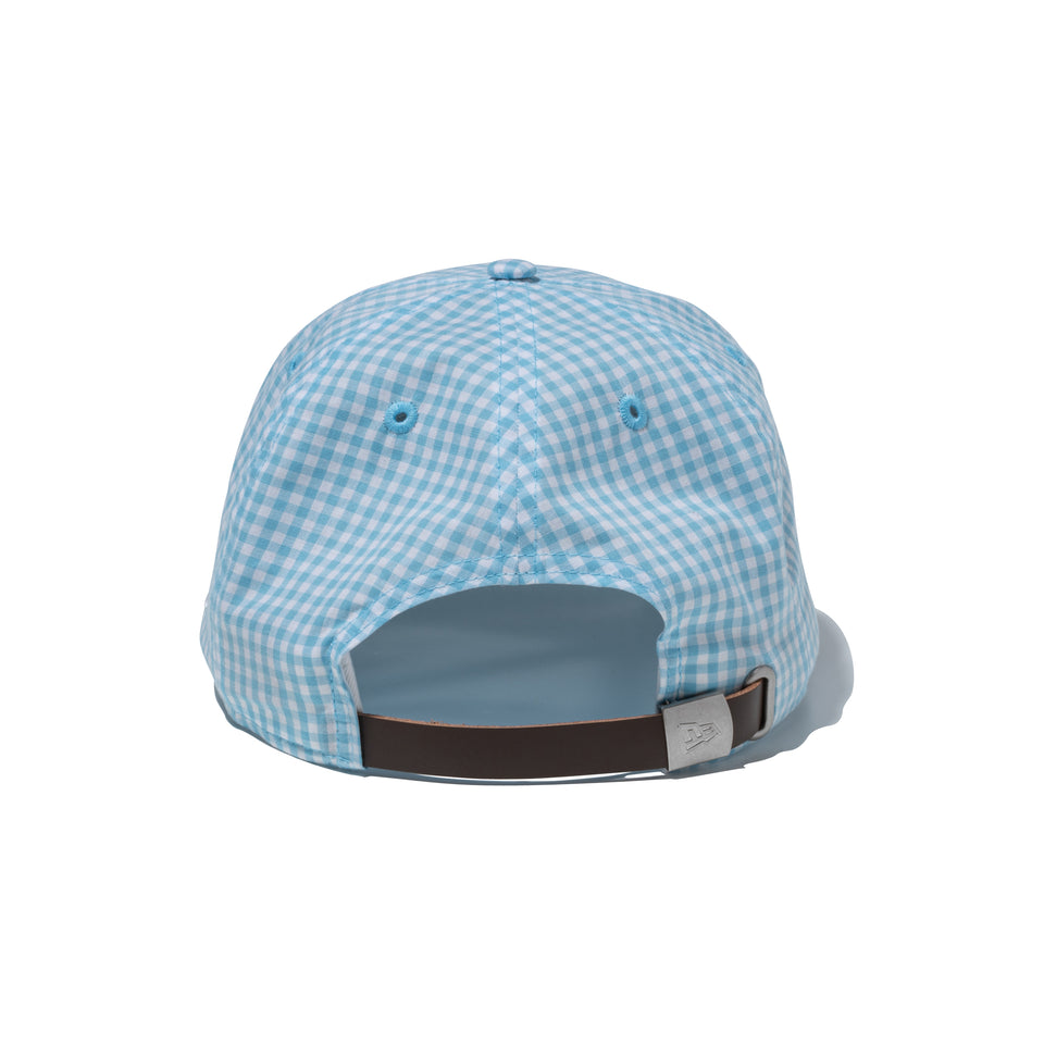 9FIFTY ソフトバックラム Soft Buckram Father's Day ロサンゼルス・ドジャース チェーンステッチ ライトブルーギンガムチェック | NEW ERA ニューエラ公式オンラインストア