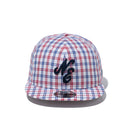 9FIFTY ソフトバックラム Soft Buckram Father's Day クラシックロゴ チェーンステッチ チェック マルチカラー | NEW ERA ニューエラ公式オンラインストア