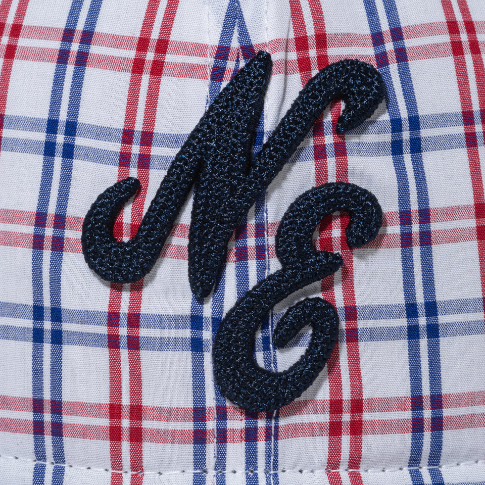 9FIFTY ソフトバックラム Soft Buckram Father's Day クラシックロゴ チェーンステッチ チェック マルチカラー | NEW ERA ニューエラ公式オンラインストア