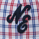 9FIFTY ソフトバックラム Soft Buckram Father's Day クラシックロゴ チェーンステッチ チェック マルチカラー | NEW ERA ニューエラ公式オンラインストア