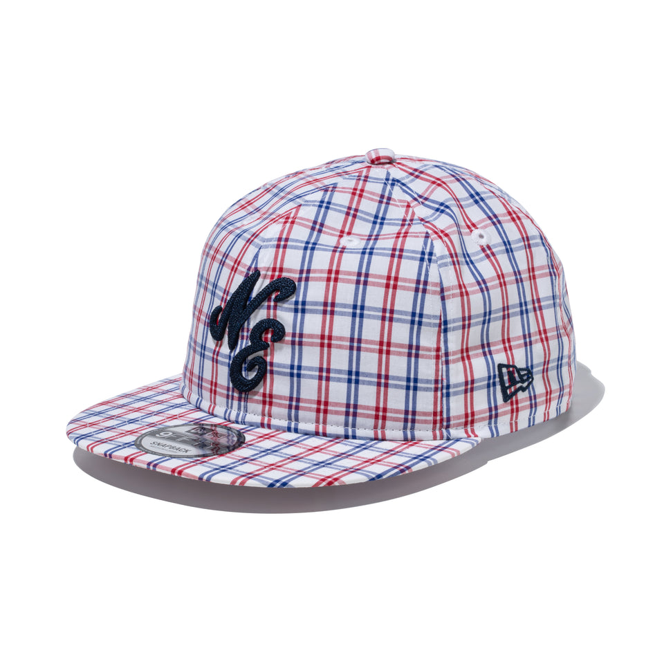 9FIFTY ソフトバックラム Soft Buckram Father's Day クラシックロゴ チェーンステッチ チェック マルチカラー | NEW ERA ニューエラ公式オンラインストア