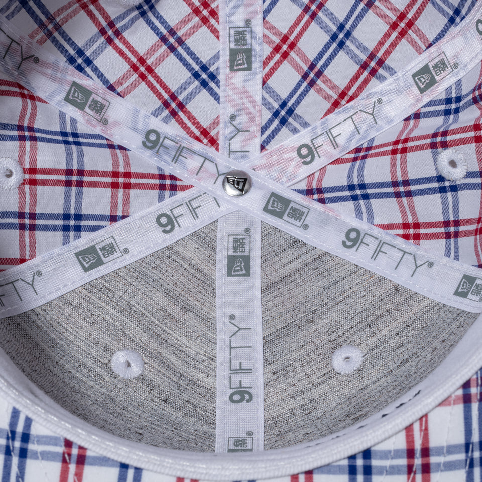 9FIFTY ソフトバックラム Soft Buckram Father's Day クラシックロゴ チェーンステッチ チェック マルチカラー | NEW ERA ニューエラ公式オンラインストア