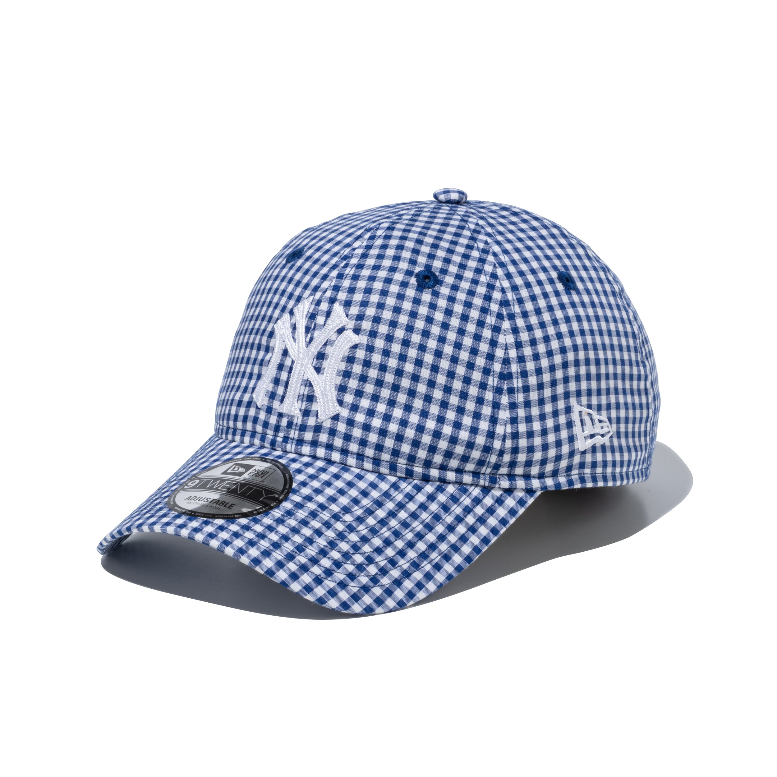 New Era ニューヨーク・ヤンキース ギンガムチェックキャップ 9TWENTY Father's Day ニューヨーク・ヤンキース チェーンステッチ