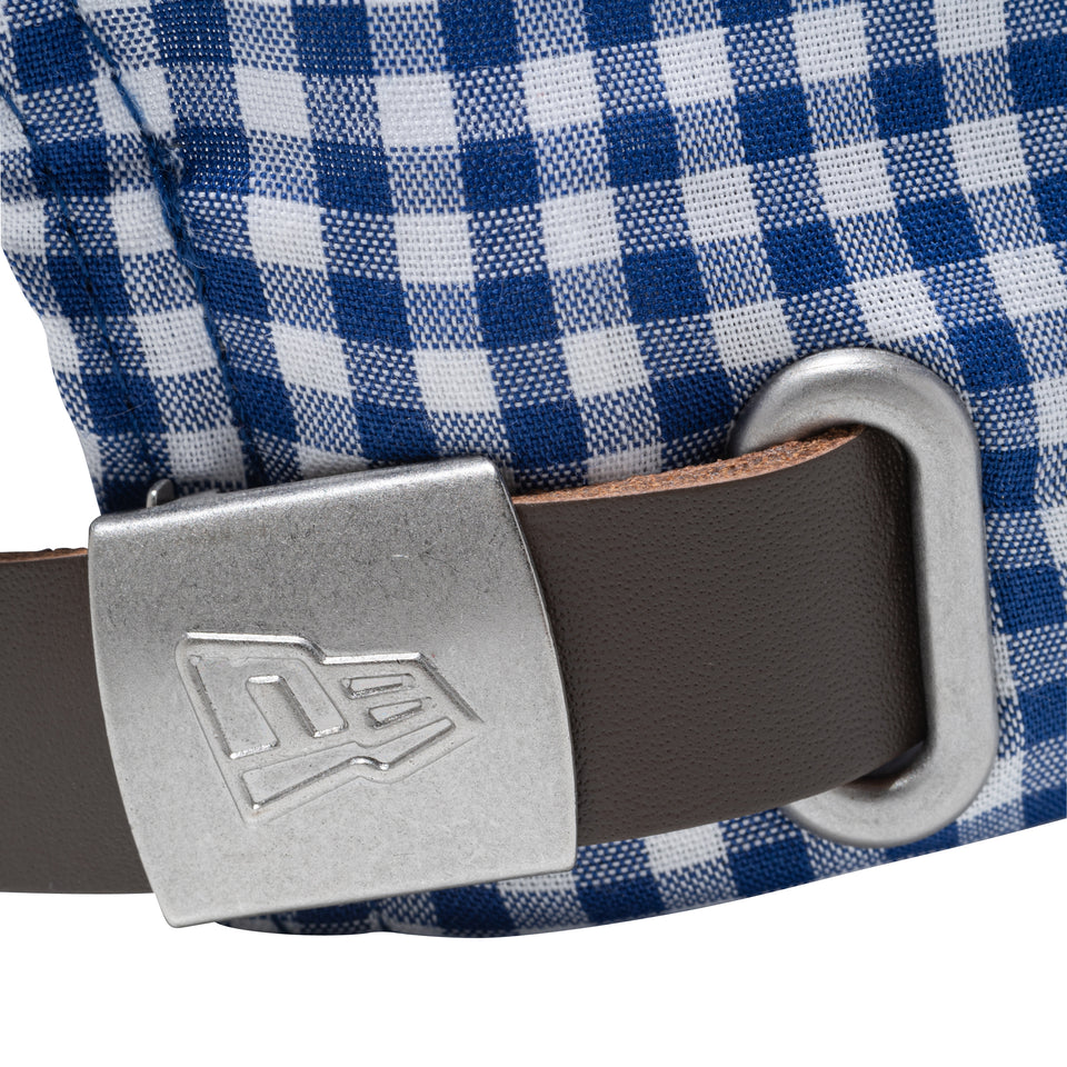 9TWENTY Father's Day ニューヨーク・ヤンキース チェーンステッチ ブルーギンガムチェック | NEW ERA ニューエラ公式オンラインストア