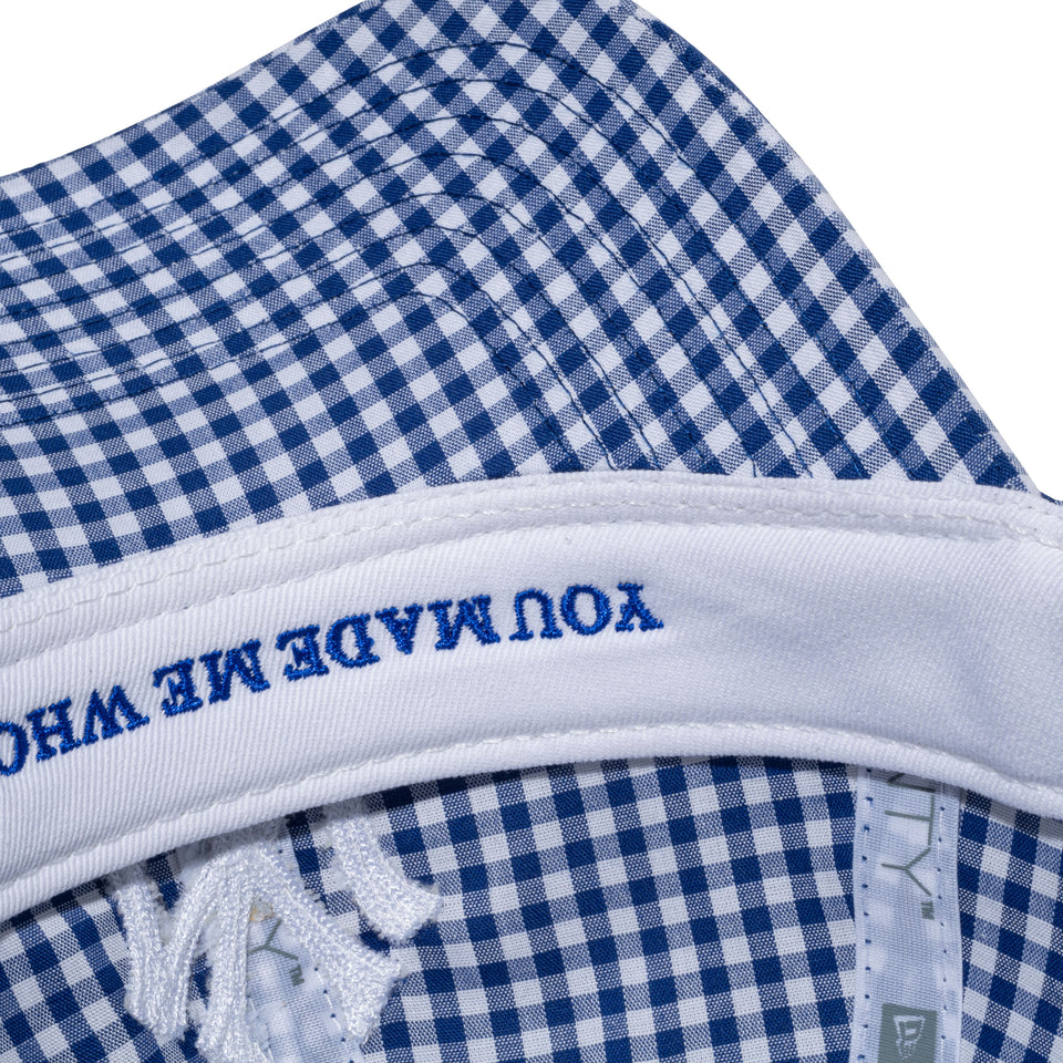 9TWENTY Father's Day ニューヨーク・ヤンキース チェーンステッチ ブルーギンガムチェック | NEW ERA ニューエラ公式オンラインストア