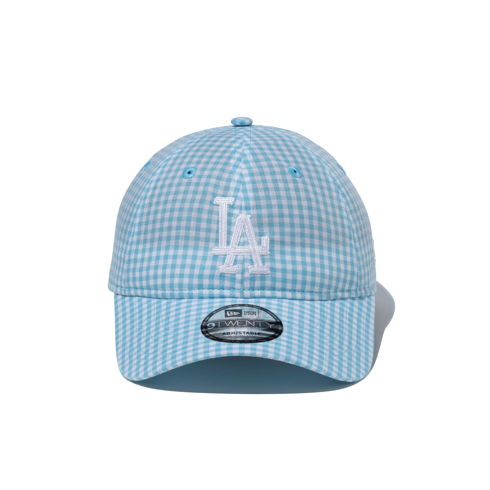 9TWENTY Father's Day ロサンゼルス・ドジャース チェーンステッチ ライトブルーギンガムチェック | NEW ERA ニューエラ公式オンラインストア