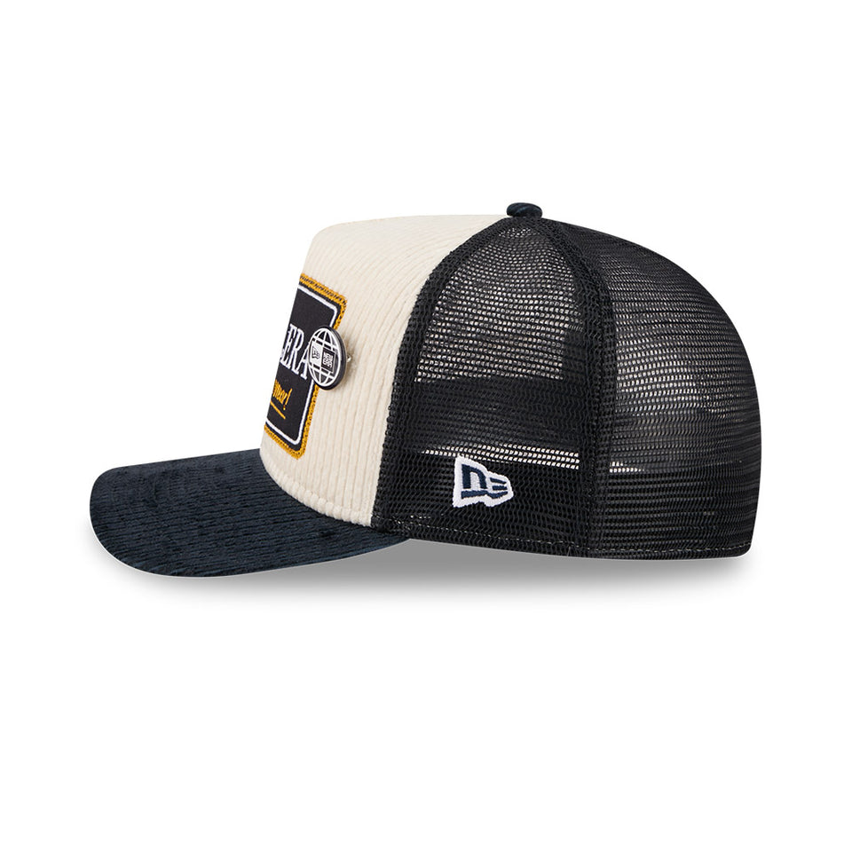 59FIFTY A-Frame トラッカー 59FIFTY DAY Memorial Collection クラシックロゴ Three Looms ネイビー