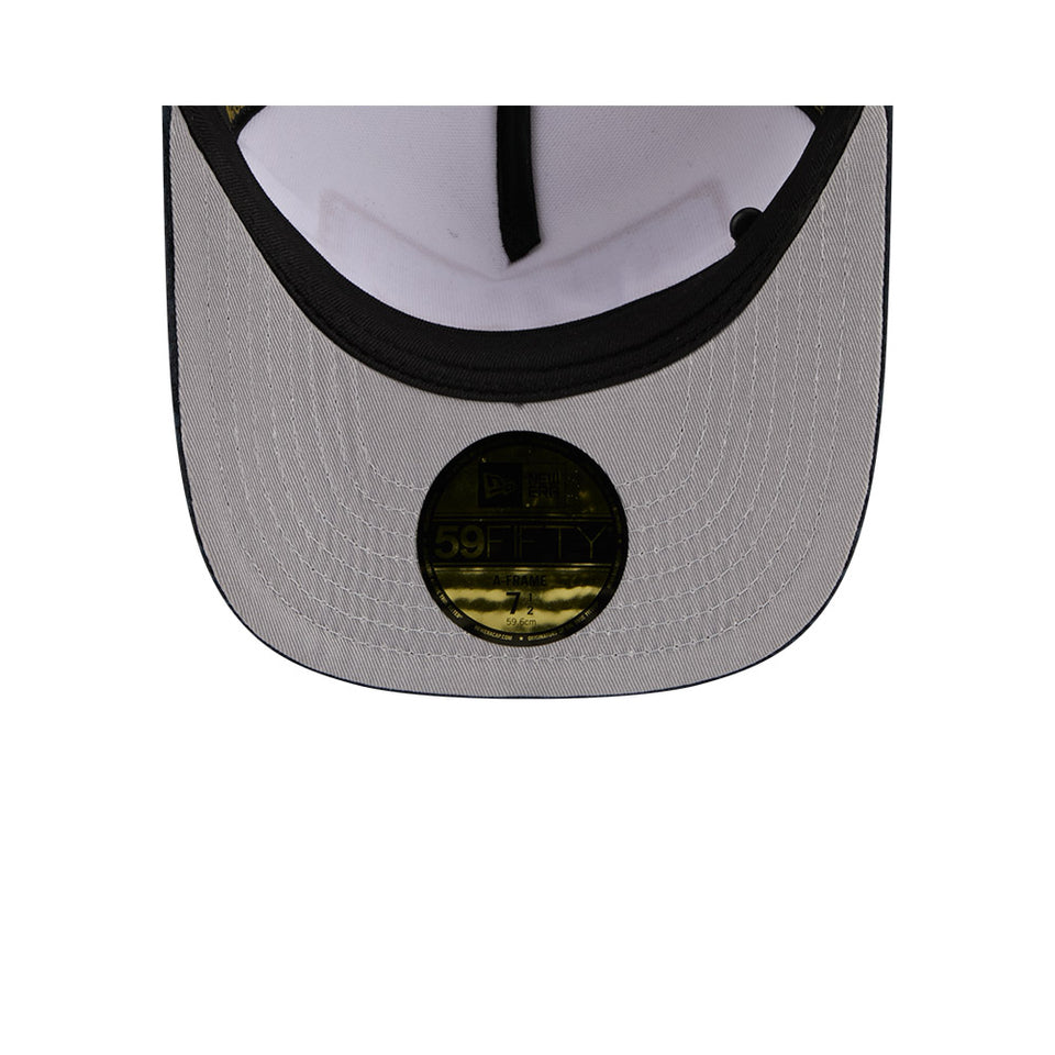 59FIFTY A-Frame トラッカー 59FIFTY DAY Memorial Collection クラシックロゴ Three Looms ネイビー