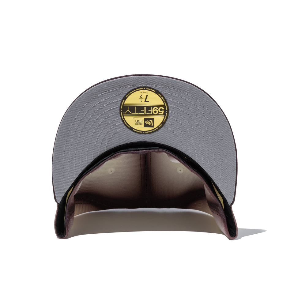 59FIFTY Gradient Edge サンディエゴ・パドレス バーントウッド | NEW ERA ニューエラ公式オンラインストア