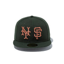 59FIFTY Double Logo '54 サンフランシスコ・ジャイアンツ ダークシーウィード | NEW ERA ニューエラ公式オンラインストア