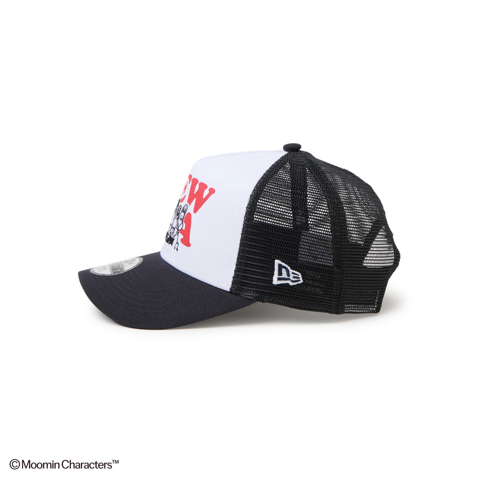 キッズ Youth 9FORTY A-Frame トラッカー Moomin Music ホワイト/ネイビー | NEW ERA ニューエラ公式オンラインストア