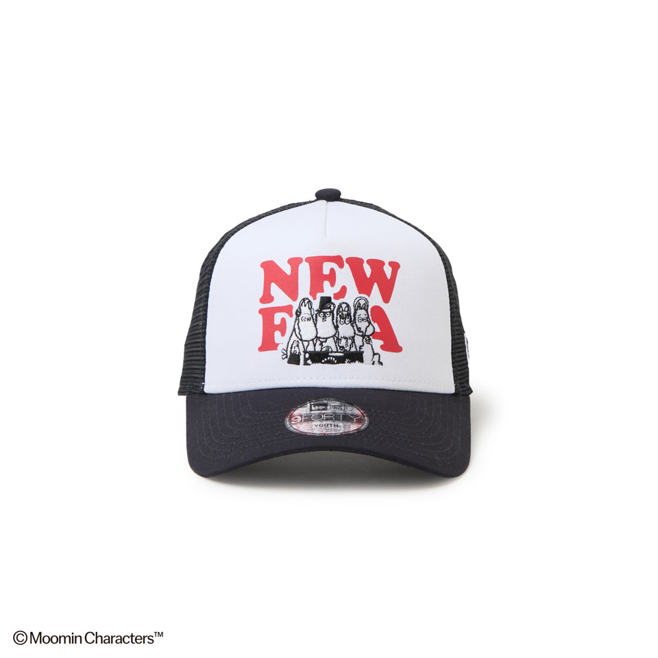 キッズ Youth 9FORTY A-Frame トラッカー Moomin Music ホワイト/ネイビー | NEW ERA ニューエラ公式オンラインストア