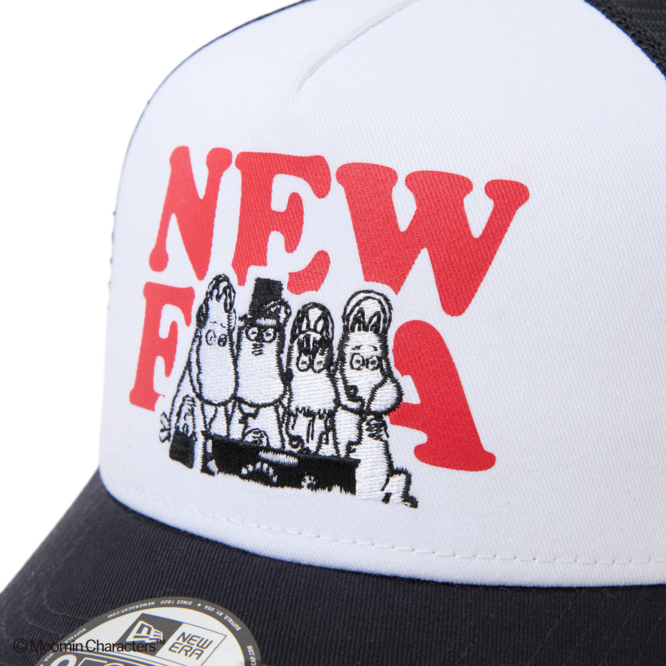 キッズ Youth 9FORTY A-Frame トラッカー Moomin Music ホワイト/ネイビー | NEW ERA ニューエラ公式オンラインストア