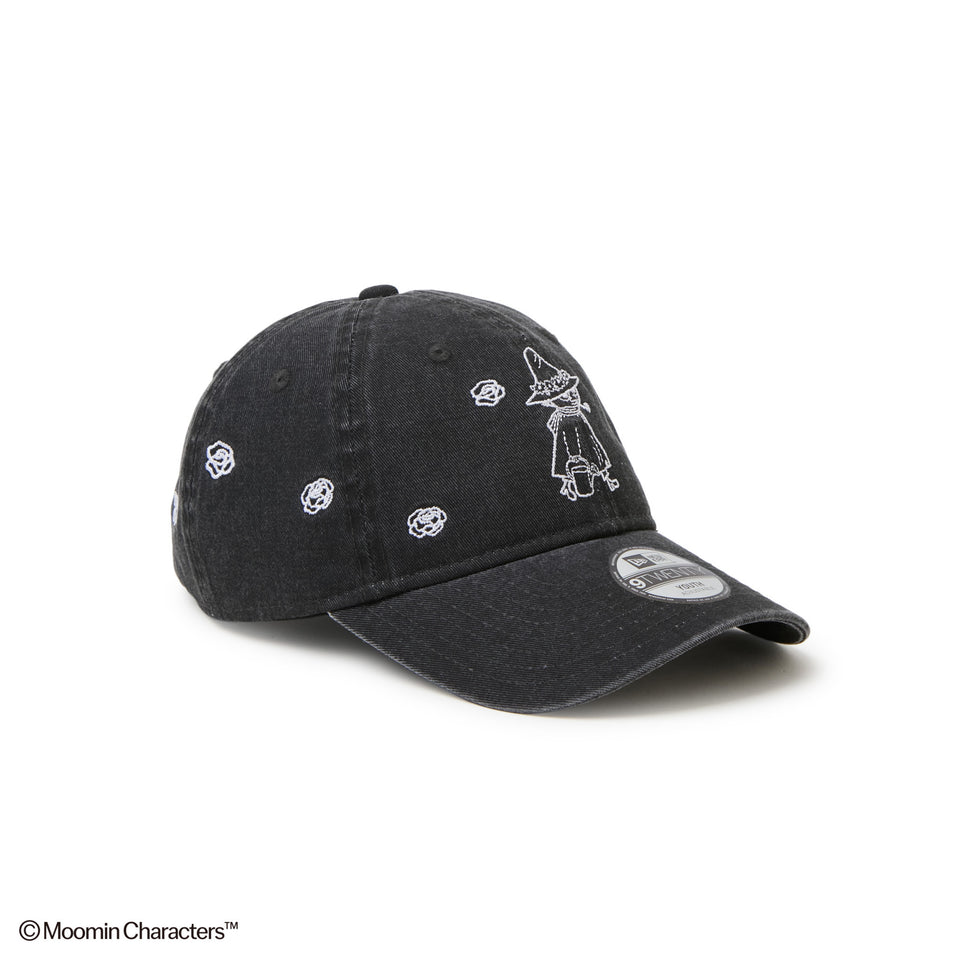 キッズ Youth 9TWENTY Moomin Flower スナフキン イタリアンウォッシュ ブラック | NEW ERA ニューエラ公式オンラインストア