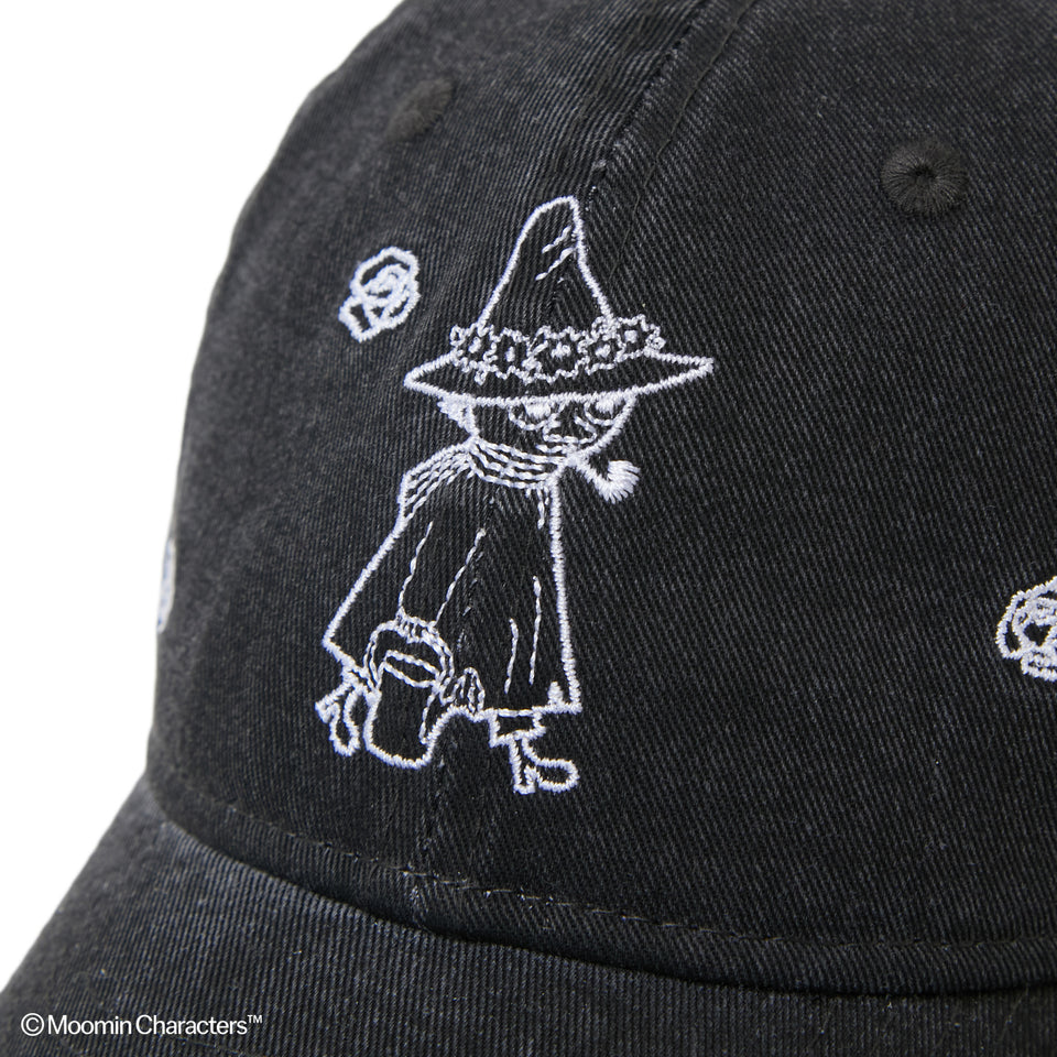 キッズ Youth 9TWENTY Moomin Flower スナフキン イタリアンウォッシュ ブラック | NEW ERA ニューエラ公式オンラインストア