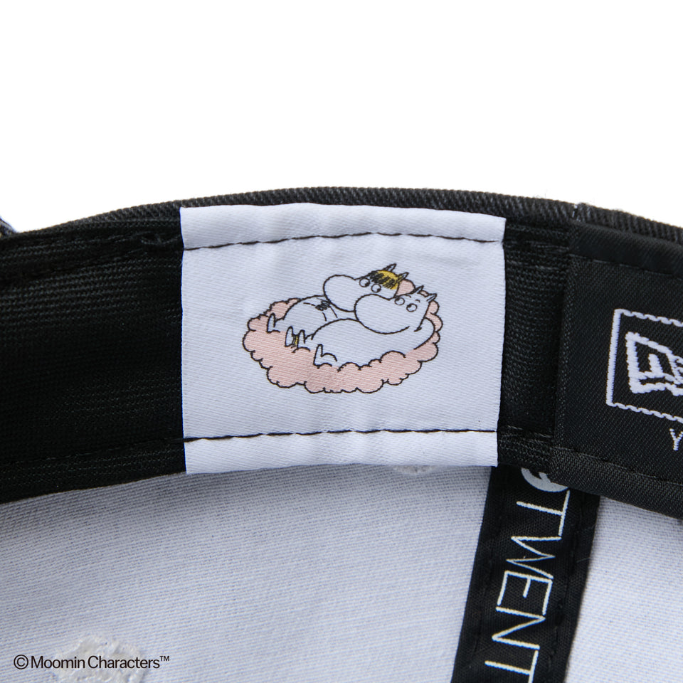 キッズ Youth 9TWENTY Moomin Flower スナフキン イタリアンウォッシュ ブラック | NEW ERA ニューエラ公式オンラインストア