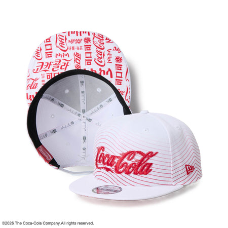 9FIFTY Coca-Cola Golf コカ・コーラ ホワイト｜ゴルフ | ニューエラ