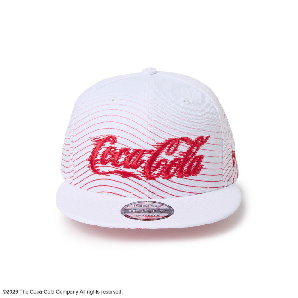 9FIFTY Coca-Cola Golf コカ・コーラ ホワイト｜ゴルフ | NEW ERA ニューエラ公式オンラインストア