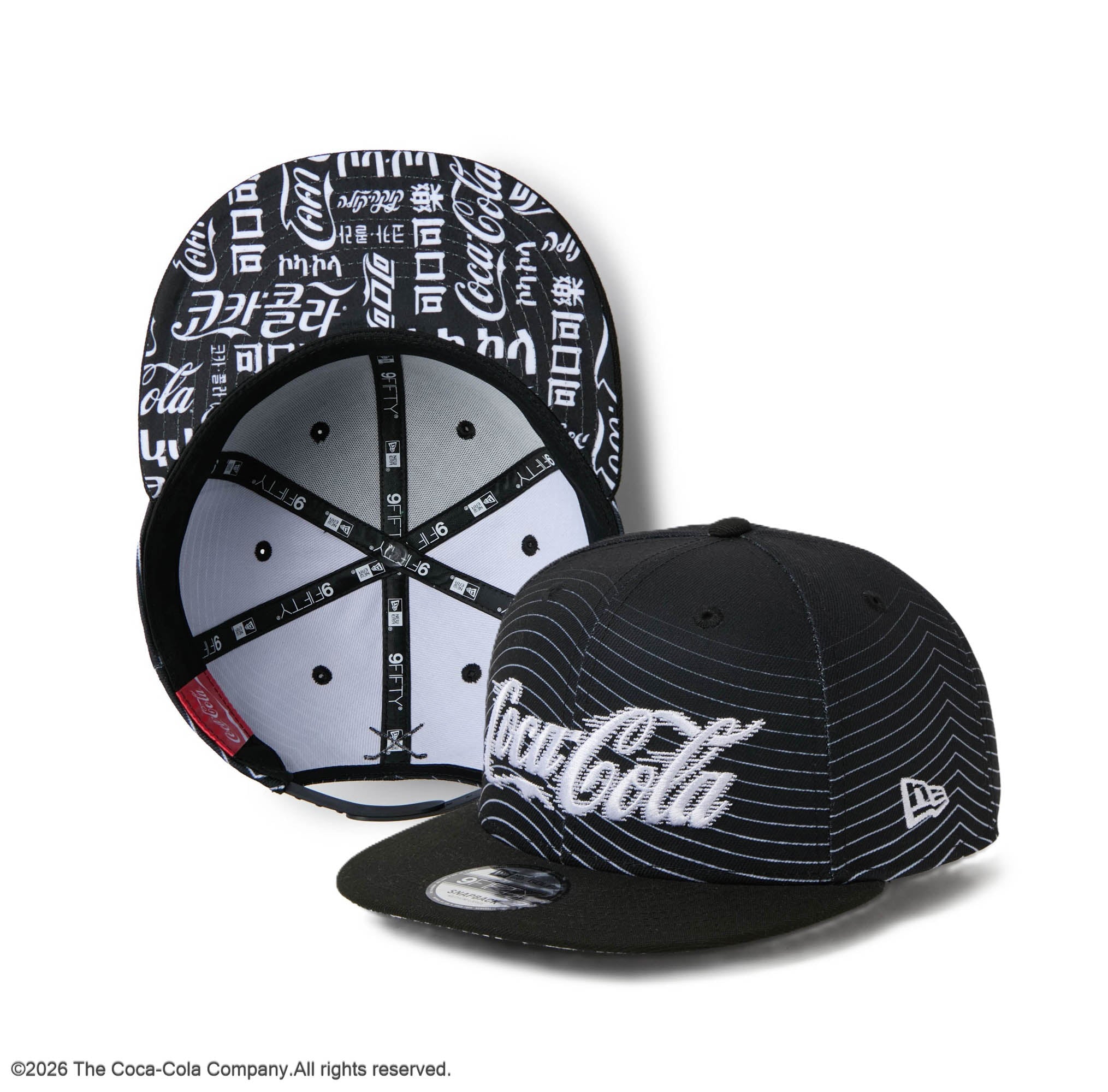 9FIFTY Coca-Cola Golf コカ・コーラ ブラック｜ゴルフ | ニューエラ