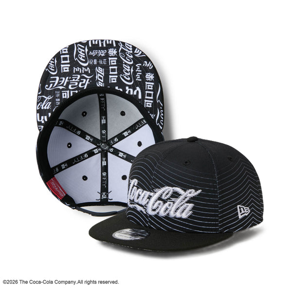 9FIFTY Coca-Cola Golf コカ・コーラ ブラック｜ゴルフ | ニューエラ