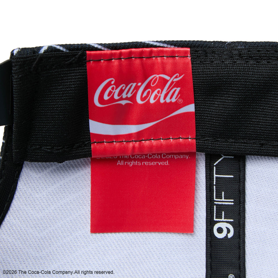 9FIFTY Coca-Cola Golf コカ・コーラ ブラック｜ゴルフ | NEW ERA ニューエラ公式オンラインストア