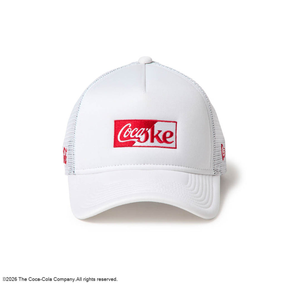 9FORTY A-Frame トラッカー Coca-Cola Golf コカ・コーラ ホワイト｜ゴルフ | NEW ERA ニューエラ公式オンラインストア