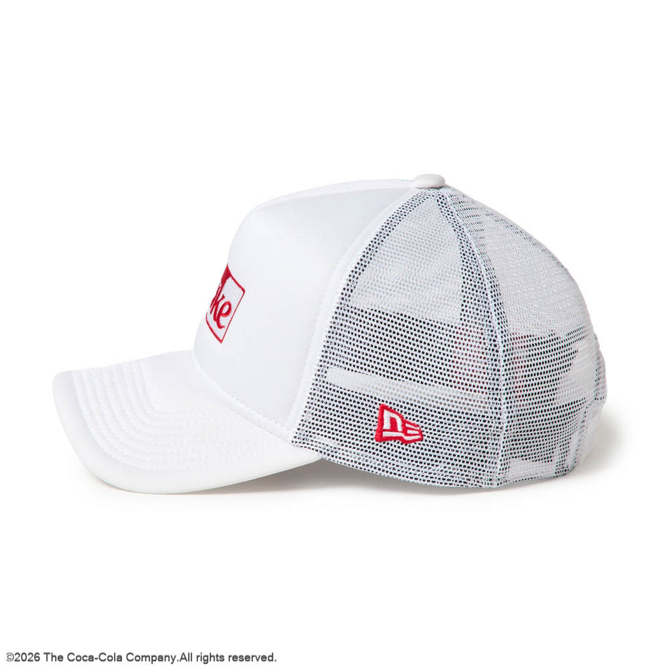 9FORTY A-Frame トラッカー Coca-Cola Golf コカ・コーラ ホワイト｜ゴルフ | NEW ERA ニューエラ公式オンラインストア