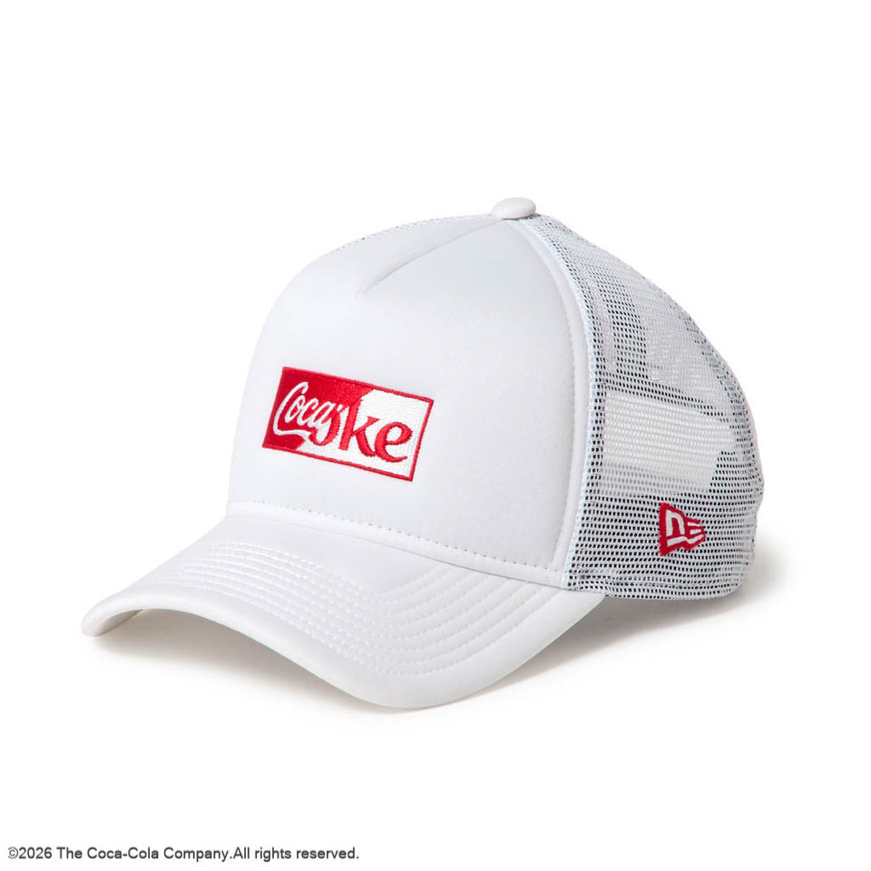 9FORTY A-Frame トラッカー Coca-Cola Golf コカ・コーラ ホワイト｜ゴルフ | NEW ERA ニューエラ公式オンラインストア