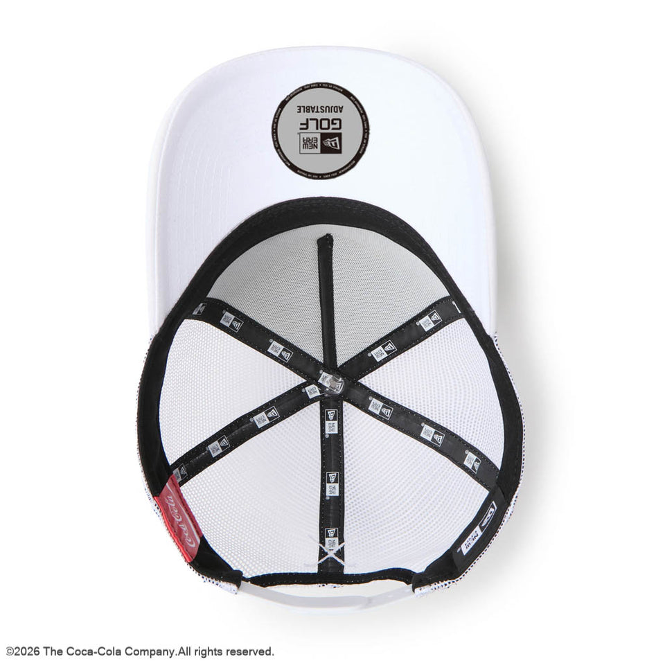 9FORTY A-Frame トラッカー Coca-Cola Golf コカ・コーラ ホワイト｜ゴルフ | NEW ERA ニューエラ公式オンラインストア
