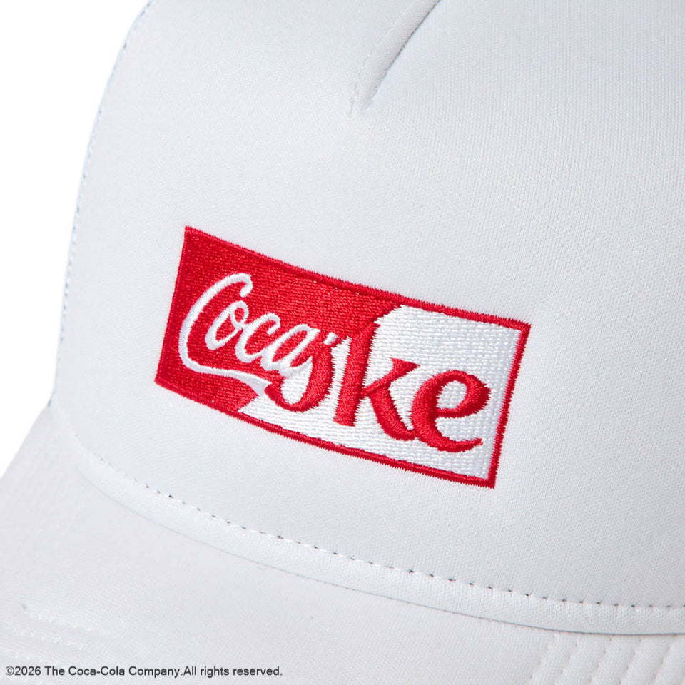 9FORTY A-Frame トラッカー Coca-Cola Golf コカ・コーラ ホワイト｜ゴルフ | NEW ERA ニューエラ公式オンラインストア