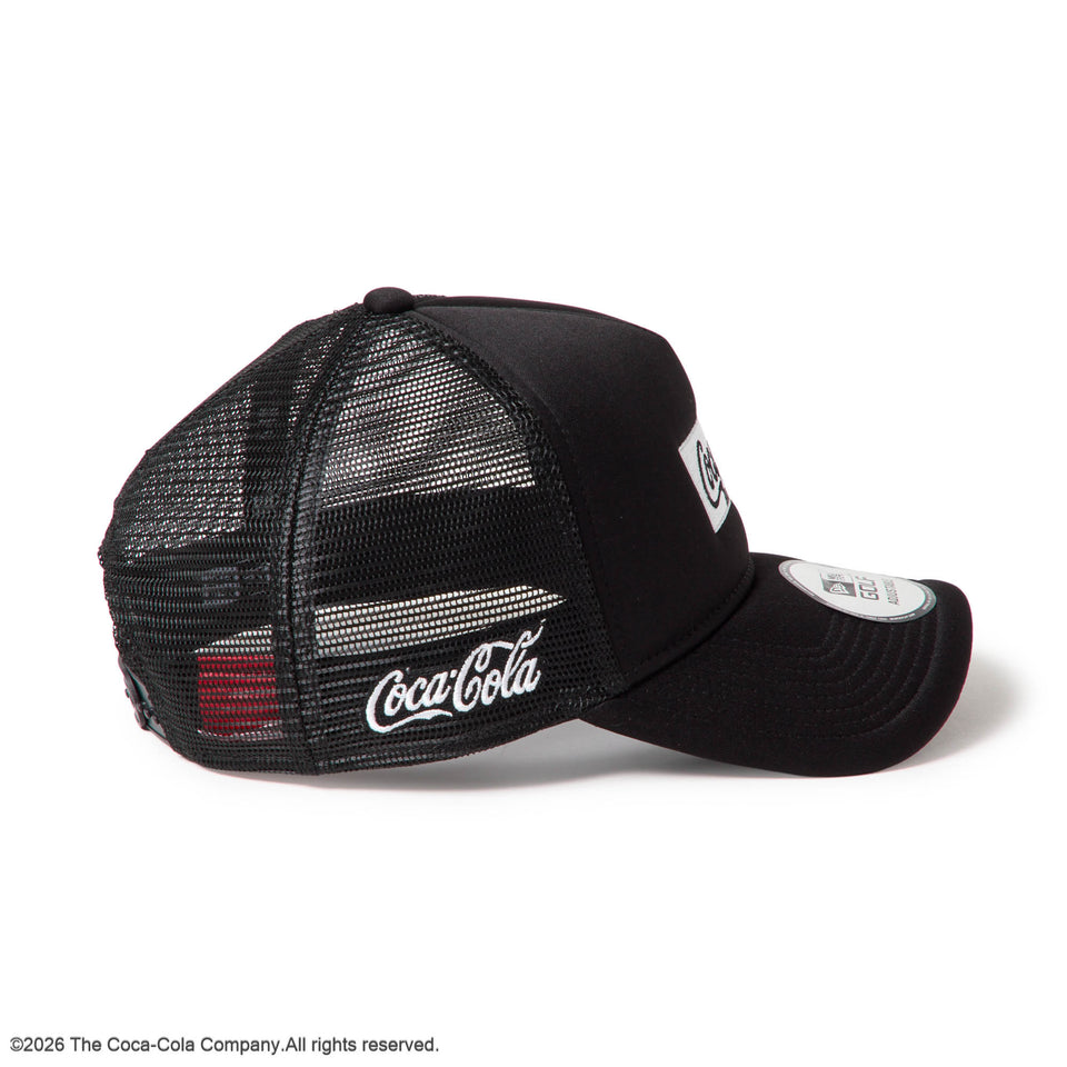 9FORTY A-Frame トラッカー Coca-Cola Golf コカ・コーラ ブラック｜ゴルフ | NEW ERA ニューエラ公式オンラインストア