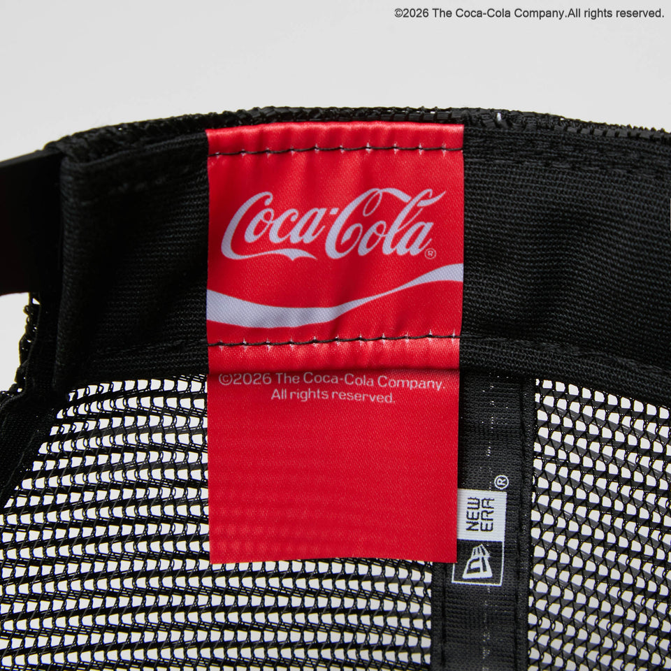 9FORTY A-Frame トラッカー Coca-Cola Golf コカ・コーラ ブラック｜ゴルフ | NEW ERA ニューエラ公式オンラインストア