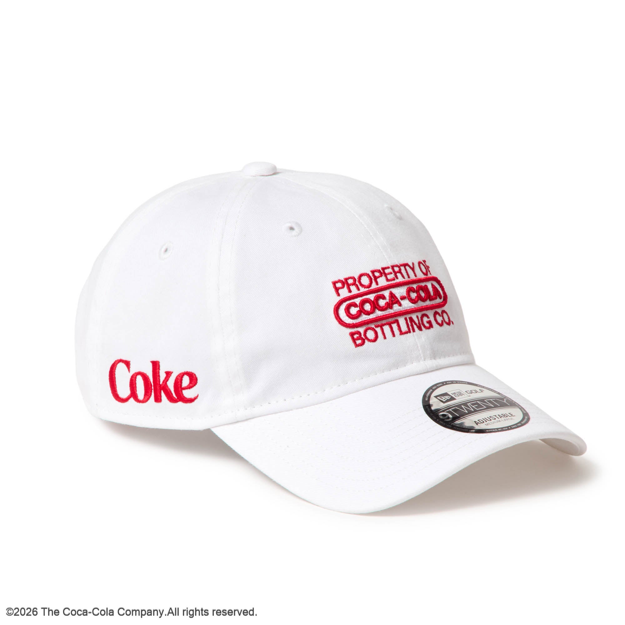 9TWENTY Coca-Cola Golf コカ・コーラ ホワイト｜ゴルフ | ニューエラ