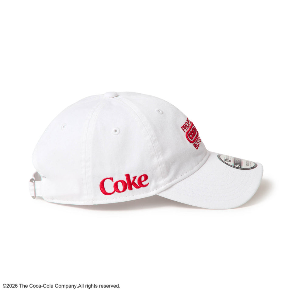 9TWENTY Coca-Cola Golf コカ・コーラ ホワイト｜ゴルフ | NEW ERA ニューエラ公式オンラインストア