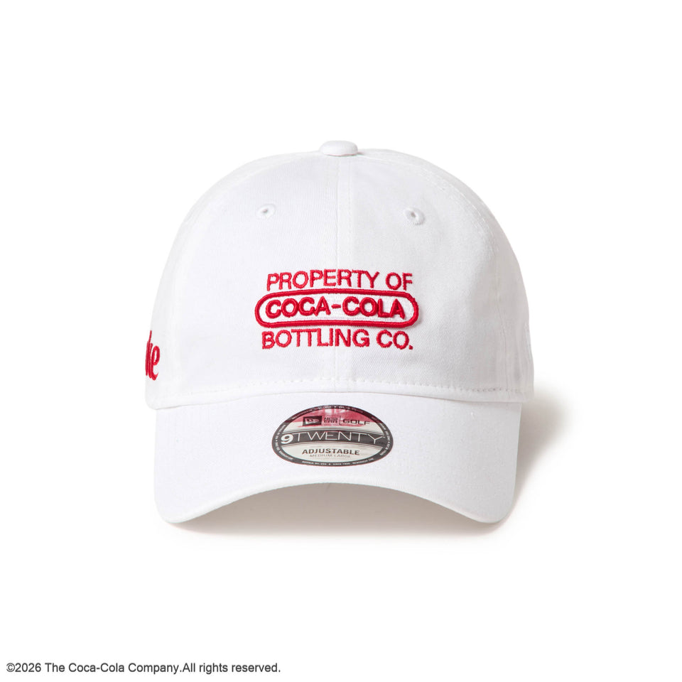 9TWENTY Coca-Cola Golf コカ・コーラ ホワイト｜ゴルフ | NEW ERA ニューエラ公式オンラインストア