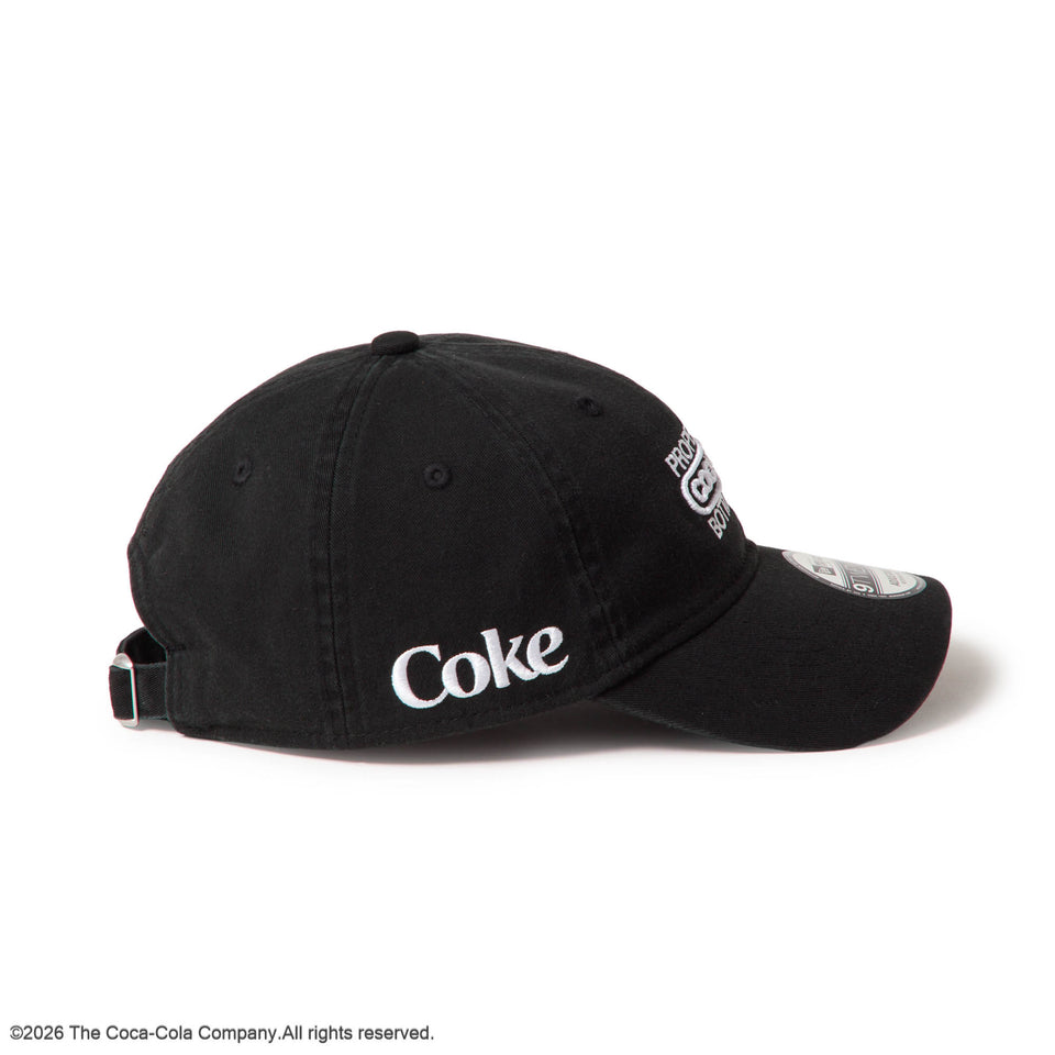 9TWENTY Coca-Cola Golf コカ・コーラ ブラック｜ゴルフ | NEW ERA ニューエラ公式オンラインストア