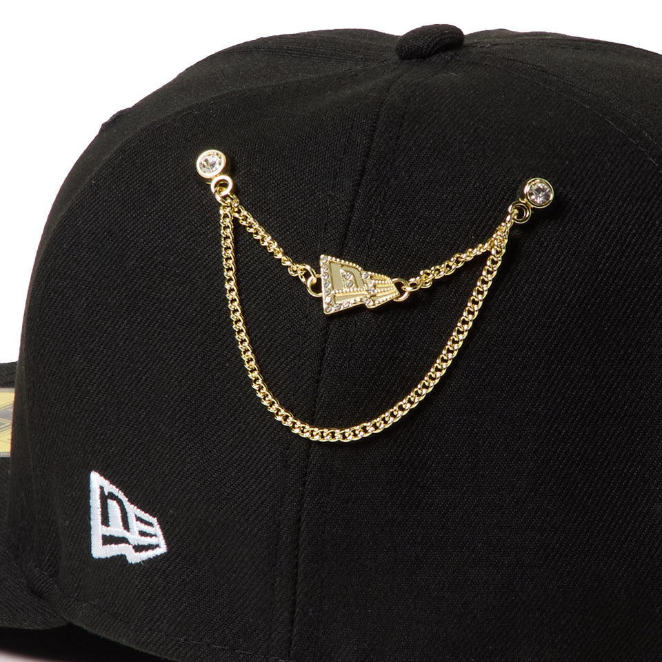 キャップチェーン Rhinestone ラインストーン レイヤード フラッグロゴ ゴールド | NEW ERA ニューエラ公式オンラインストア