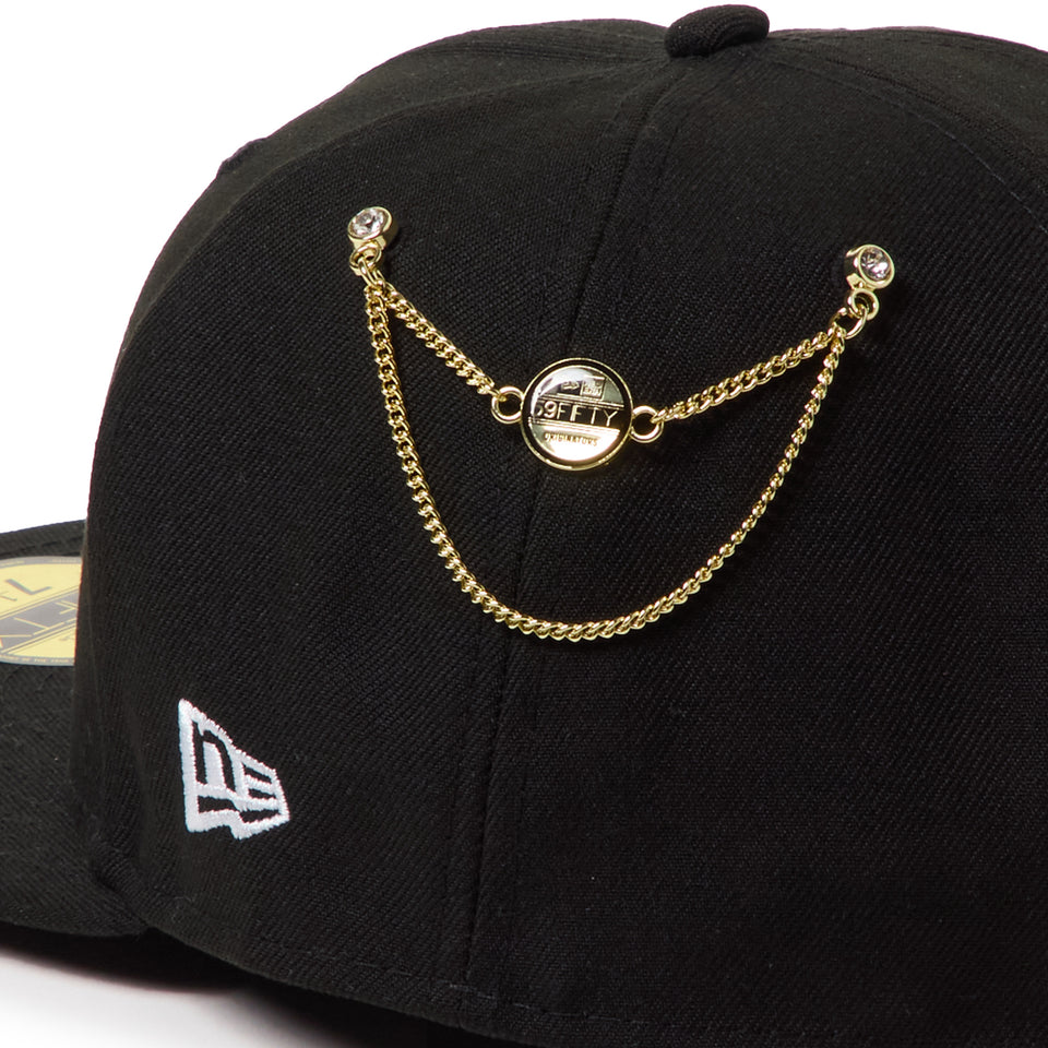 キャップチェーン レイヤード 59FIFTY バイザーステッカー ゴールド | NEW ERA ニューエラ公式オンラインストア
