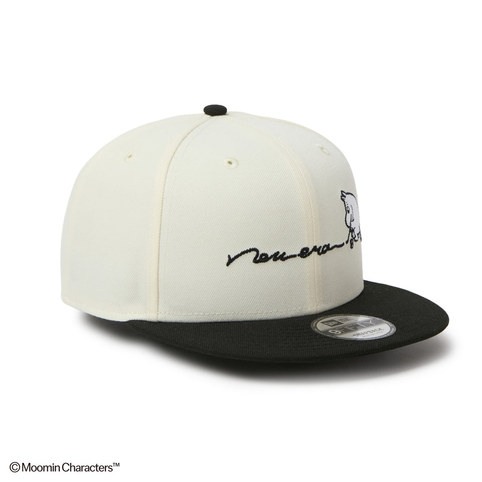 9FIFTY Moomin Drawing ムーミン クロームホワイト/ブラック | NEW ERA ニューエラ公式オンラインストア