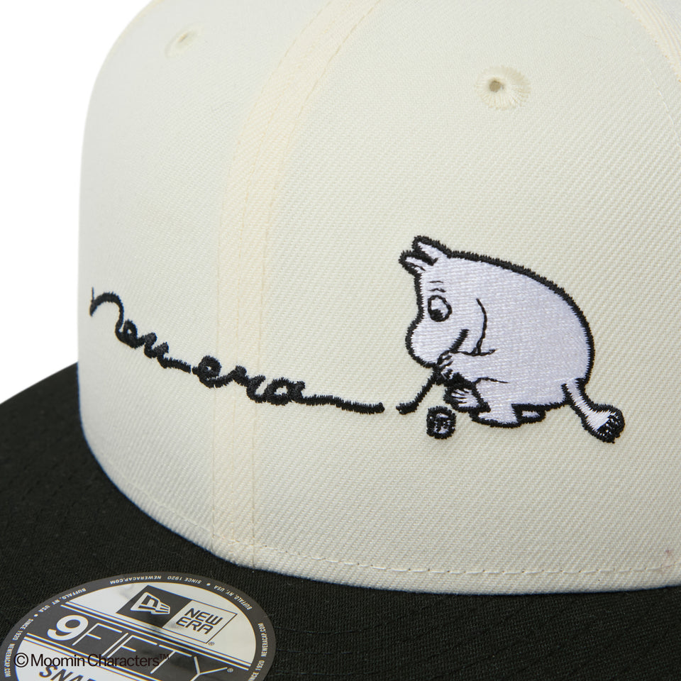 9FIFTY Moomin Drawing ムーミン クロームホワイト/ブラック | NEW ERA ニューエラ公式オンラインストア