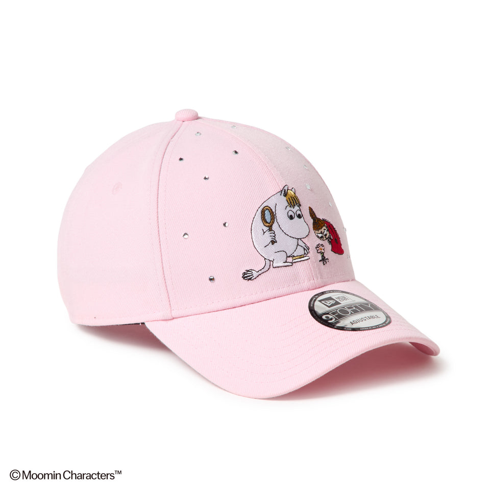 9FORTY Moomin ムーミン スノークのおじょうさん Rhinestone ピンク | NEW ERA ニューエラ公式オンラインストア