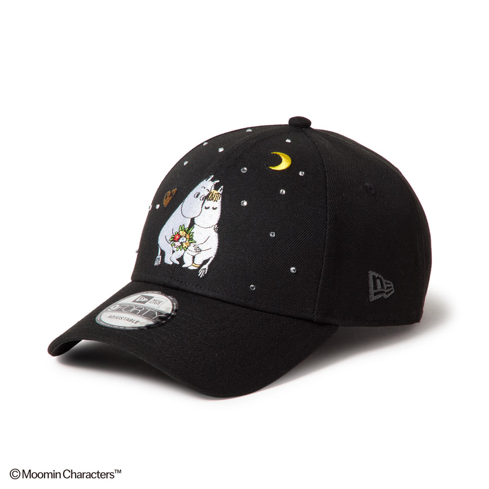 9FORTY Moomin ムーミン スノークのおじょうさん Rhinestone ブラック | NEW ERA ニューエラ公式オンラインストア